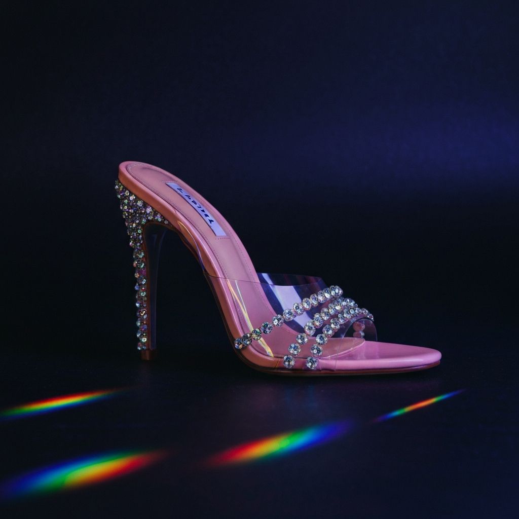 Crystal Clear Mules
